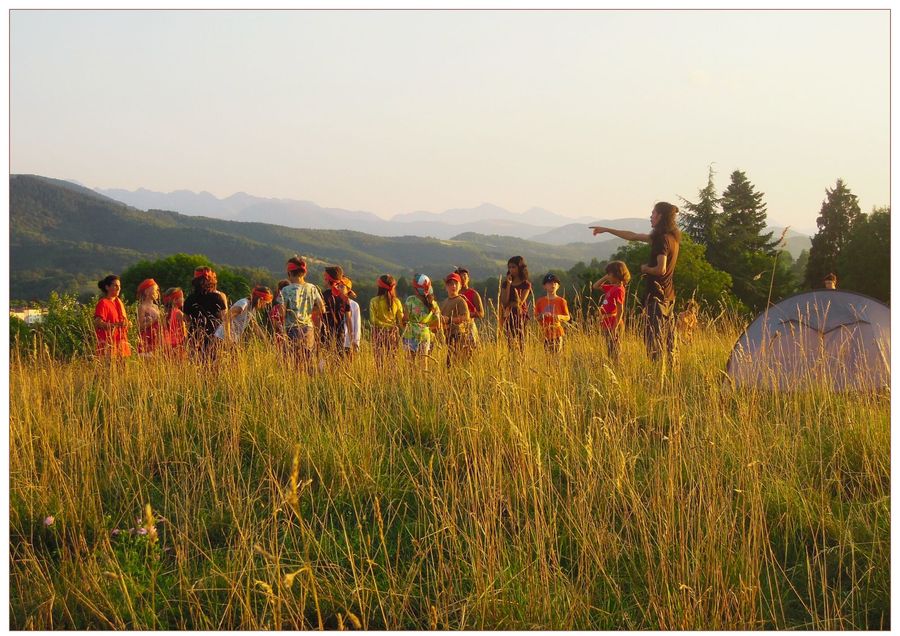 Photo de colonie de vacances en Ariège